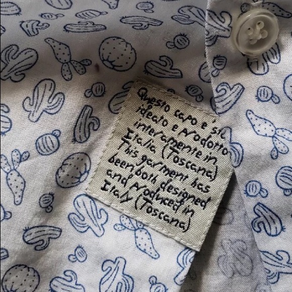 ALESSANDRO GHERARDESCHI Desert cactus print shirt - Picture 4 of 8